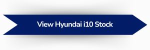 Blue banner button with text reading “View Hyundai i10 Stock”.