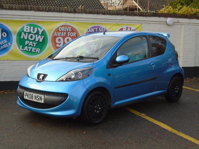 2008 08 Peugeot 107 1.0 URBAN MOVE 3d 68 BHP