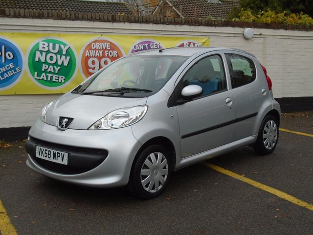 2008 58 Peugeot 107 1.0 URBAN MOVE 5d 68 BHP