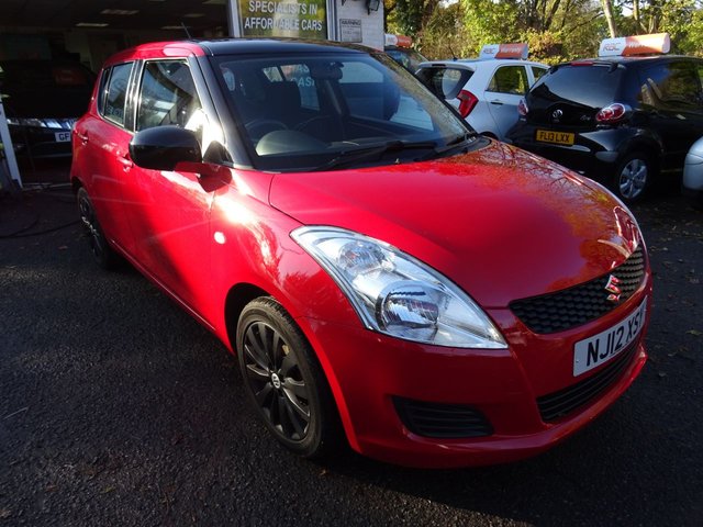 2012 12 Suzuki Swift 1.2 SZ3 DDIS 5d 75 BHP