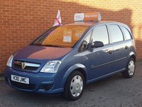 USED 2007 VAUXHALL MERIVA 1.4 LIFE 16V TWINPORT 5 Door SUPERB CONDITION SUPER LOW MILES WITH FULL SERVICE HISTORY