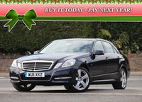 USED 2011 11 MERCEDES-BENZ E CLASS 2.1 E250 CDI BlueEFFICIENCY Avantgarde 4dr SOLD!
