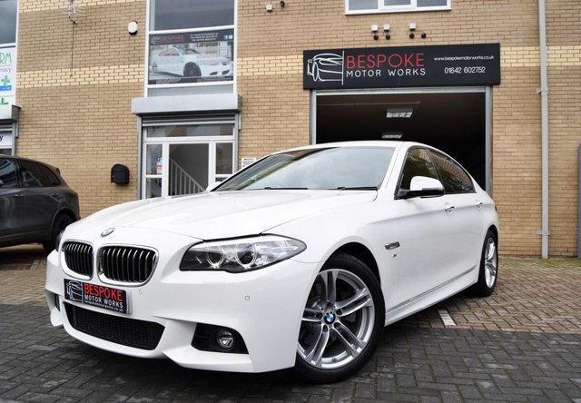 2016 16 BMW 5 Series 520D M SPORT 2.0 4d AUTO 190 BHP