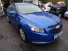USED 2012 61 CHEVROLET CRUZE 1.6 LS 5d 124 BHP Service History & Just Serviced by ourselves, MOT until November 2017, Two Previous Owners