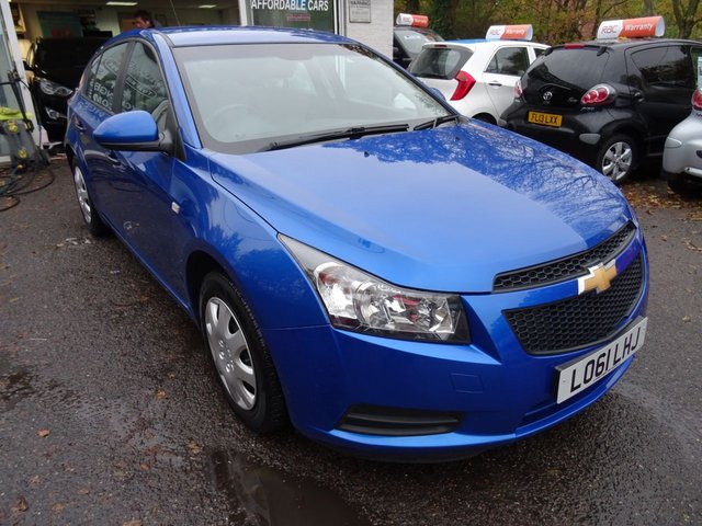 2012 61 Chevrolet Cruze 1.6 LS 5d 124 BHP