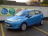 USED 2010 10 FORD FIESTA 1.2 ZETEC 5d 81 BHP Mot Nov 17, Service History and Only 29,000 Miles