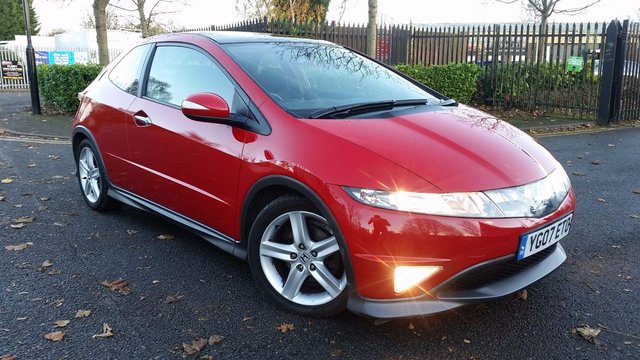 2007 07 Honda Civic 1.8 I-VTEC TYPE-S GT I-SHIFT 3d AUTO 139 BHP