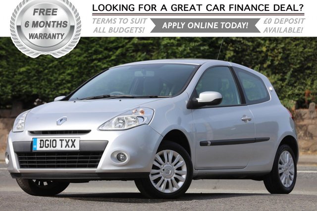 2010 10 Renault Clio 1.1 I-MUSIC 16V 3d 74 BHP
