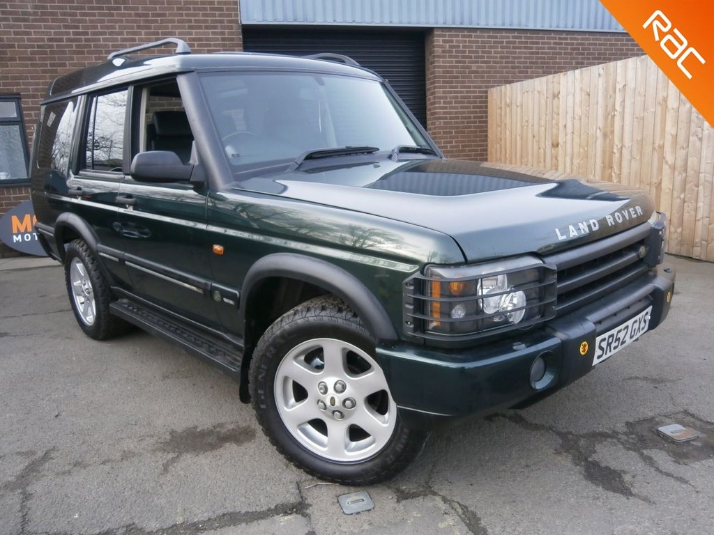 USED 2002 52 LAND ROVER DISCOVERY 2.5 TD5 GS 7STR 5d 136 BHP COMPLETE WITH RAC BACKED WARRANTY!!
