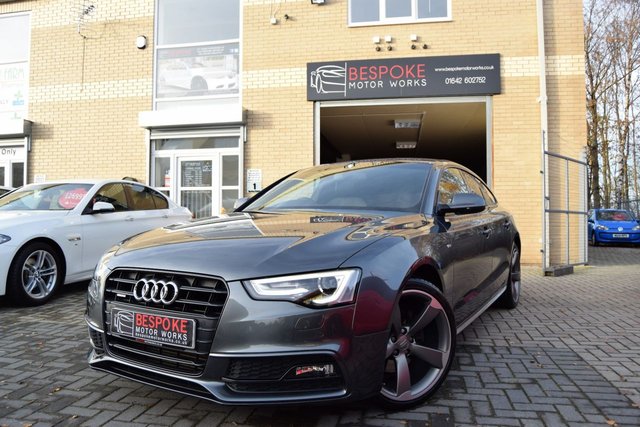 2014 63 Audi A5 2.0 SPORTBACK TDI QUATTRO S LINE BLACK ED S/S 5d 175 BHP