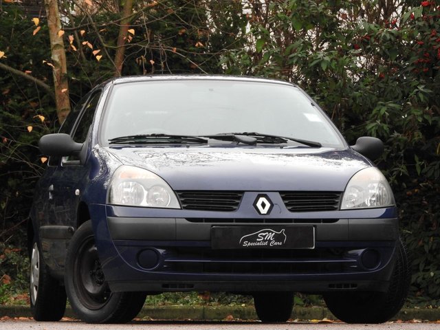 2005 05 Renault Clio 1.1 RUSH AUTHENTIQUE 8V 3d 58 BHP