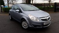 USED 2009 09 VAUXHALL CORSA 1.2 LIFE A/C 3d 80 BHP FULL SERV HIST*INC RECENT SERV***6 MONTHS WARRANTY**LONG MOT