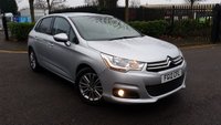 USED 2012 12 CITROEN C4 1.6 VTR PLUS E-HDI EGS 5d AUTO 110 BHP &pound;0 YEARLY TAX***AMAZING FUEL EFFICIENCY***VTR+ MODEL***ALLOYS***FOG LIGHTS***FULL SERVICE HISTORY***12 MONTHS MOT***1 FORMER OWNER
