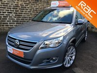 USED 2009 59 VOLKSWAGEN TIGUAN 2.0 TDI DIESEL 4MOTION R LINE 170 SAT NAV - F.VW.S.H - HUGE R LINE SPEC - 19 INCH ALLOYS