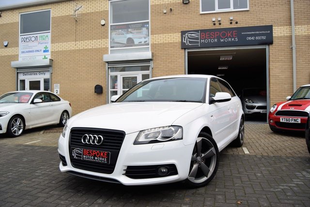 2012 12 Audi A3 2.0 SPORTBACK TDI S LINE SPECIAL EDITION 5d AUTOMATIC 170 BHP