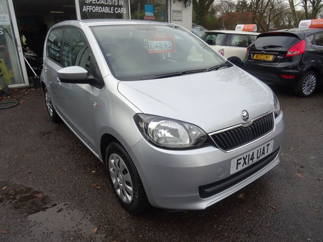 2014 14 Skoda Citigo 1.0 SE 12V 5d 59 BHP