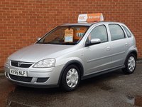 USED 2005 55 VAUXHALL CORSA 1.2 DESIGN 16V TWINPORT 5d  OCTOBER 2017 MOT, READY TO GO