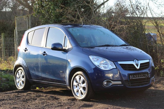 2008 58 Vauxhall Agila 1.2 DESIGN 5d AUTO 85 BHP