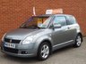 USED 2006 06 SUZUKI SWIFT 1.5 GLX VVTS 3d BLACK LEATHER SEATS 