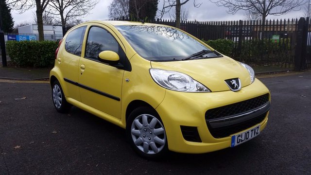 2010 10 Peugeot 107 1.0 URBAN 5d AUTO 68 BHP