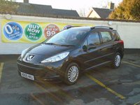 USED 2009 59 PEUGEOT 207 1.4 SW S 5d 95 BHP Sorry Now Sold 