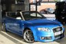 USED 2007 07 AUDI RS4 CABRIOLET 4.2 QUATTRO 2d 420 BHP HEATED BLACK LEATHER SPORT SEATS + FULL SERVICE HISTORY + SAT NAV + 19 INCH ALLOYS + BLUETOOTH + CRUISE CONTROL