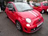 USED 2015 15 ABARTH 500 1.4 595C CONVERTIBLE 3d 138 BHP Convertible, Low Mileage, Full Service History (Abarth + ourselves), One Owner from new