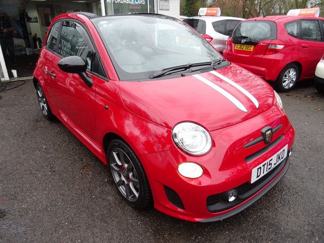 2015 15 Abarth 500 1.4 595C CONVERTIBLE 3d 138 BHP