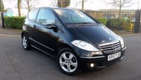 USED 2007 57 MERCEDES-BENZ A CLASS 2.0 A180 CDI AVANTGARDE SE 3d 108 BHP BLACK***HALF LEATHER***ALLOYS***6 SPEED ECONOMICAL***