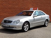 USED 2003 53 MERCEDES-BENZ CLK 1.8 CLK200 KOMPRESSOR AVANTGARDE 2d 163 BHP 