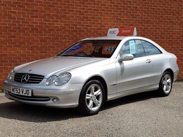 2003 53 Mercedes-Benz Clk 1.8 CLK200 KOMPRESSOR AVANTGARDE 2d 163 BHP