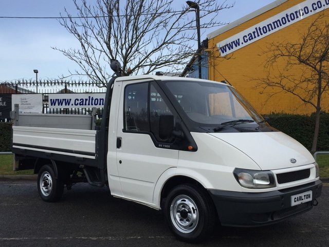 2006 06 Ford Transit Ford Transit T300s Dropside / Pickup + Tail Lift Low Mileage Free UK Delivery