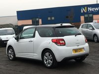 USED 2011 11 CITROEN DS3 1.6 DSTYLE HDI 3d  STUNNING WHITE, ONLY 20 POUNDS ROAD TAX, SERVICE HIST,