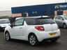 USED 2011 11 CITROEN DS3 1.6 DSTYLE HDI 3d  STUNNING WHITE, ONLY 20 POUNDS ROAD TAX, SERVICE HIST,
