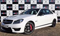 USED 2013 63 MERCEDES-BENZ C CLASS 6.2 C63 AMG EDITION 4d AUTO 507 BHP Just arrived in stock