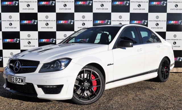 2013 63 Mercedes-Benz C Class 6.2 C63 AMG EDITION 4d AUTO 507 BHP