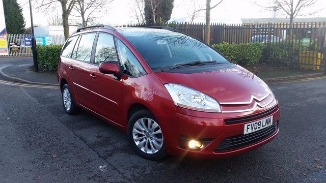 2009 09 Citroen C4 Picasso 1.6 GRAND VTR PLUS HDI EGS 5d AUTO 107 BHP