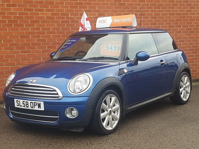 2008 58 MINI Hatch Cooper 1.6 COOPER D 3d PEPPER PACK --BIG SPEC