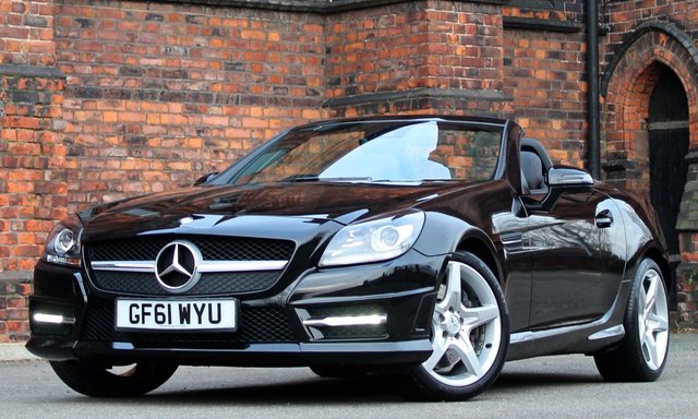 2011 61 Mercedes-Benz Slk 1.8 SLK200 BLUEEFFICIENCY AMG SPORT 2d 184 BHP