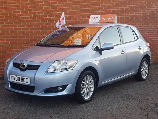 2008 08 Toyota Auris 1.6 T3 VVT-I 5 Door