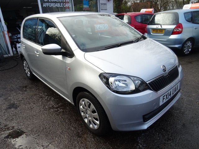2014 14 Skoda Citigo 1.0 SE 12V 5d 59 BHP