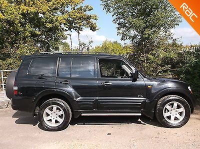 USED 2002 02 MITSUBISHI SHOGUN 3.2 EQUIPPE ANIMAL TD LWB DI-D 5d 159 BHP 