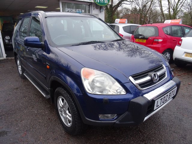 2002 02 Honda CR-V 2.0 I-VTEC SE SPORT 5d 148 BHP