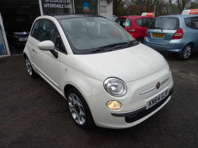 2014 64 Fiat 500 1.2 LOUNGE 3d 69 BHP