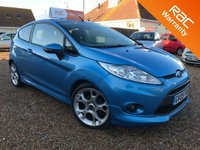 USED 2009 09 FORD FIESTA ZETEC S 1.6 Brilliant 1.6 Fiesta Zetec S in the best colour with Bluetooth