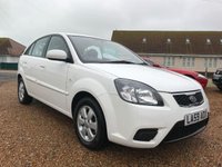 USED 2010 59 KIA RIO STRIKE 1.4 AUTOMATIC 5 Door Automatic car in white with a Full service history and 1 owner