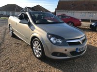 USED 2007 57 VAUXHALL ASTRA TWIN TOP 1.6 Petrol Low mileage 1.6 petrol Convertible hard top