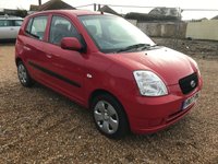 USED 2007 07 KIA PICANTO 1.1 LS with AIR CON Low mileage - 5 door Kia Picanto with low insurance and running costs