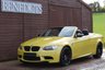 USED 2008 08 BMW M3 4.0 M3 2d 414 BHP INDIVIDUAL PHOENIX YELLOW, T.V