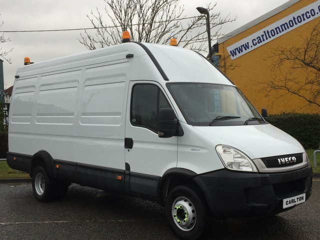 2009 59 Iveco-Ford Daily 65C18 Lwb [ Mobile Workshop PTO-Generator ] van Low mileage Free UK Delivery